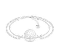 SERASAR Pulsera Life Mujer Plata, Life, Plata 316L, Acero Regalo Joyería para Novia Esposa