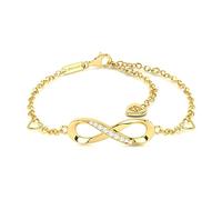 SERASAR Pulsera Mujer Infinito Oro Dorada Acero Inoxidable Idea Regalo Mamá