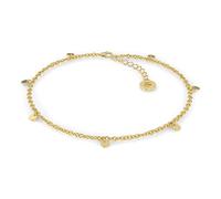 SERASAR Tobillera Coin Mujer Oro de Monedas Plata 925 ley Esterlina Regalo Joyería para Esposa