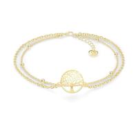 SERASAR Tobillera Mujer Árbol de la Vida Oro Ajustable Moda Dorada Navidad