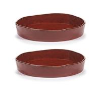 Serax 2 Platos hondos La Mère M Ø23 cm Venetian red