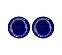 Serax 2 Platos Ottolenghi Feast M Ø22.5 cm Dark blue stripes-white