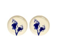 Serax 2 Platos Ottolenghi Feast S Ø19 cm White-artichoke blue