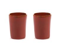 Serax 2 Tazas de espresso La Mère 7 cl Venetian red
