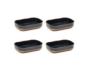 Serax 4 Platillos extra hondos La Nouvelle Table No5 L Dark blue