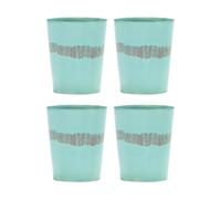 Serax 4 Tazas de té Ottolenghi Feast 33 cl Azure stripes-red