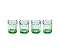 Serax 4 Vasos Fish & Fish 22 cl Green Green