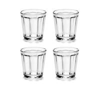 Serax 4 Vasos para espresso Surface 10 cl Transparente Transparente