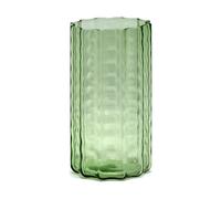 Serax Jarrón Waves 01 21 cm Green-clear