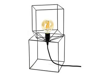 Serax Lámpara de mesa Trompe l'oeil negro