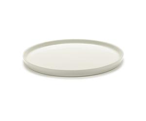 Serax Plato Cena con borde L Ø26 cm Ivory