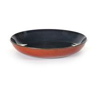 Serax Plato de pasta Terres de Rêves 23.5 cm Dark blue-rust