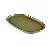 Serax Plato para tapas Surface 15x25 cm Camogreen