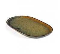 Serax Plato para tapas Surface 15x25 cm Indi grey