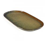 Serax Plato para tapas Surface 17x35.5 cm Indi grey