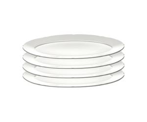 Serax Plato Silhouette oval M 15x24.5 cm set de 4 White