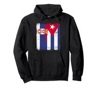 Serbia Cuba Media Bandera Herencia Cubana Serbia Sudadera con Capucha