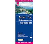 Serbia - Montenegro - Kosovo 1:400.000 impermeable: reiß und wasserfest