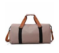 SERDAS Bolsa de deporte para gimnasio, esterilla de yoga fija, bolsa de viaje portátil para mujer y hombre, Khaki, Talla única