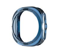 SERDAS Funda de TPU para Samsung Galaxy Watch 7 Ultra 47mm Protector de marco suave Protector de cubierta de parachoques antiarañazos para Galaxy Watch Ultra(Blue)