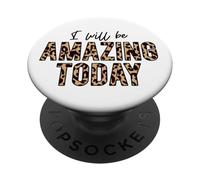 Seré increíble Hoy Amor Positivo Inspirar motivar PopSockets PopGrip Adhesivo