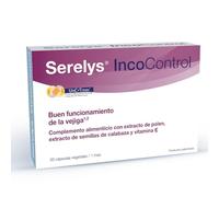 UPSA - Sérélys INCO CONTROL - Complément alimentaire naturel - Fuites urinaires et bien-être de la vessie - Graines de courge et extraits cytoplasmiques de pollen - 30 gélules végétales - 1 mois