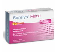 Sérélys Meno – Para perimenopausia y menopausia – Extracto de polen y vitamina E – 30 cápsulas