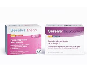 Serelys Meno 4 Meses + IncoControl 1 Mes - Rutina Menopausia y Urinaria