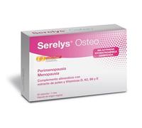 Serelys - Serelys Osteo - Ayuda a Mantener la Salud Ósea en Perimenopausia y Menopausia - Vitaminas D3, K2, B6, E, Extracto Citoplasmático purificado de Polen - 30 cápsulas