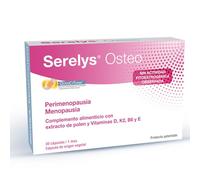 SERELYS - Sérélys Osteo - Complemento alimenticio para el mantenimiento de unos huesos y una coagulación normales - Rico en vitamina K2, D3, B6 y E - 30 cápsulas vegetales