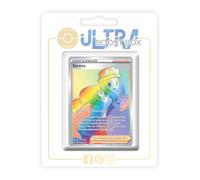 Serena 207/195 Arcoíris Secreta Entrenadore - Ultraboost X Epée et Bouclier 12 Tempête Argentée - Box de 10 Cartas Pokémon Francés