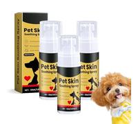 Serenabiolabs Spray para Mascotas, Serenabiolabs Pet Skin Soothing Spray, Calmante Suave Y Calmante para Mascotas, Ideal para Gatos Y Perros, Que Alivia La Irritación De La Piel (Orange, 3pcs)