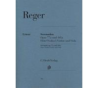 Serenaden Opus 77a Und 141a - Flute, Violin and Viola - Book