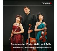 Sérénades pour flûte, violon et violoncelle. Koga, Uemura, Lomakov.