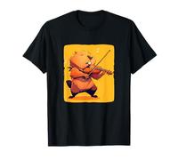 Serenata de violín de castor para un aspecto fresco y divertido Camiseta