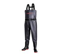 SerendipitousWhisper Vadeadores de Pesca para Hombres PVC Vadeadores de Pesca con Correa Ajustable Peso Ligero Rodillera Multicapa Reforzada Tallas 36-47 para Obras de Construcción,Pesca y Granjas