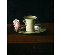 SERENDIPITP Imagen de Lienzo Lienzo Cuadro Pintura Murales Decor Bodegón Óleo sobre lienzo Detalle de Francisco De Zurbaran para Decoraciones del Hogar 60x90cm