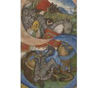 SERENDIPITP Imagen de Lienzo Lienzo Cuadro Pintura Murales Decor S Inicial y la Conversión de San Pablo Ms de Antonio Pisanello para Decoraciones del Hogar 60x90cm
