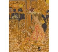SERENDIPITP Impresión Imagen Modernos Cuadro Pintura al óleo Clásicas Au Bar de Pierre Bonnard para Decoraciones del Hogar 60x90cm