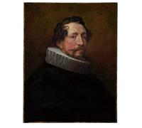 SERENDIPITP Impresión Imagen Modernos Cuadro Pintura al óleo Clásicas Busto de retrato de un caballero deVan Dyck para Decoraciones del Hogar 60x90cm