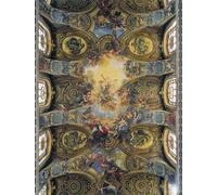 SERENDIPITP Impresión Imagen Modernos Cuadro Pintura al óleo Clásicas Frescos de la Bóveda de la Capilla Real decorados por Antoine Coypel para Decoraciones del Hogar 60x90cm