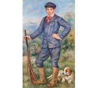 SERENDIPITP Impresión Imagen Modernos Cuadro Pintura al óleo Clásicas Jean como cazador de Pierre Auguste Renoir para Decoraciones del Hogar 60x90cm