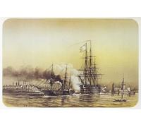 SERENDIPITP Lienzo Poster Cuadro Moderno Impresión Lienzo Impresión Pintura Friedland después de encallar en Constantinopla por Louis Le Breton para Decoración de Paredes 60x90cm