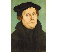 SERENDIPITP Lienzo Poster Cuadro Moderno Impresión Lienzo Impresión Pintura Lutero como profesor por Lucas Cranach el Viejo para Decoración de Paredes 60x90cm