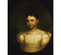 SERENDIPITP Lienzo Poster Cuadro Moderno Impresión Lienzo Impresión Pintura María Luisa de Asher Brown Durand para Decoración de Paredes 60x90cm