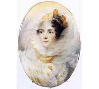 SERENDIPITP Pintura al óleo Clásicas Cuadro en Lienzo Decorativo Cuadro la emperatriz josefina de jean baptiste isabey para la Decoración del Hogar del Dormitorio 60x90cm