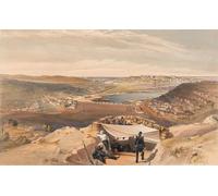 SERENDIPITP Pintura Murales las baterías de la ciudad o las fortificaciones interiores de Sebastopol del paralelo avanzado para la Decoración del Hogar del Dormitorio 60x90cm