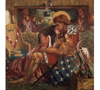 SERENDIPITP Pintura Murales Lienzo Decorativo Para Pared las Bodas de San Jorge con la Princesa Sabra de Dante Gabriel Charles Rossetti para la Decoración del Hogar del Dormitorio 60x90cm