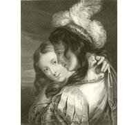SERENDIPITP Vintage Lienzo Pintura Pintura Murales Lienzo Decorativo Para Pared la página española de bartolomé esteban murillo para la Decoración del Hogar del Dormitorio 60x90cm