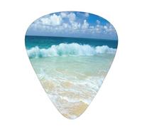 Serene Coastal Premium Bass - Púas de guitarra eléctrica para una experiencia musical sin igual